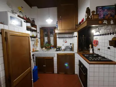 Cucina o angolo cottura di Alloggiare nei luoghi dove é vissuto Dante