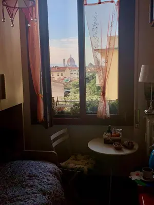 Letto o letti in una camera di Highlight in Florence