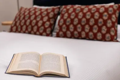 Letto o letti in una camera di Augustus Suite Vw Duomo Apt w 3 bad 3 bat Ac