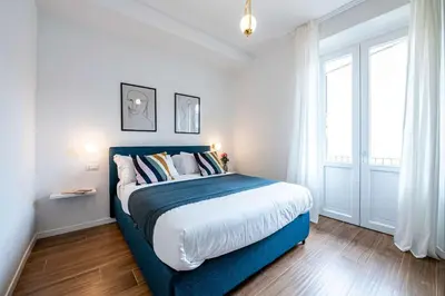 Letto o letti in una camera di Homeby, Casa Belfiore