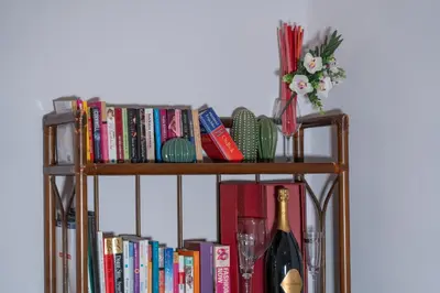 Biblioteca nell'appartamento