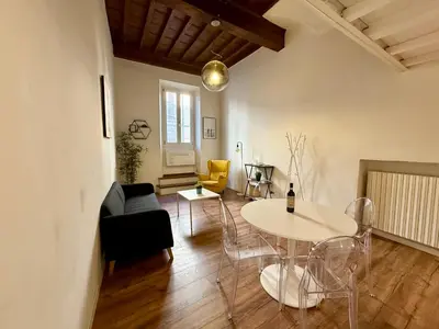 Area soggiorno di Buena Onda Florence