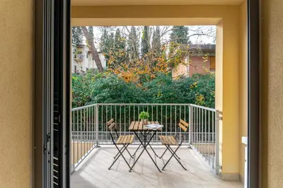 Balcone o terrazza di UNYCA - Florence Oltrarno Apartment