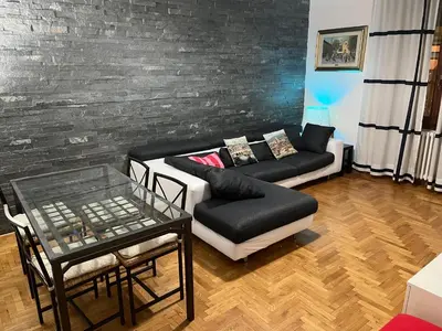 Area soggiorno di Florence Lungarno Apartment