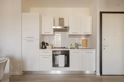 Cucina o angolo cottura di Accommodation with free parking near to the centre