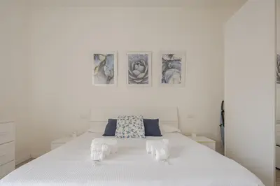 Letto o letti in una camera di Accommodation with free parking near to the centre
