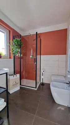 Bagno di L'Atelier dei Viaggiatori Luminoso ultimo piano