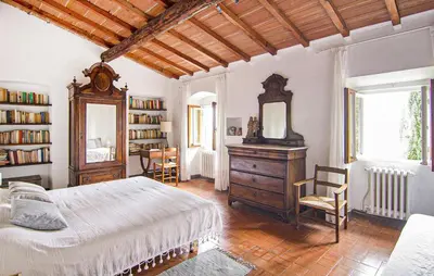 Letto o letti in una camera di Gorgeous Home In Firenze