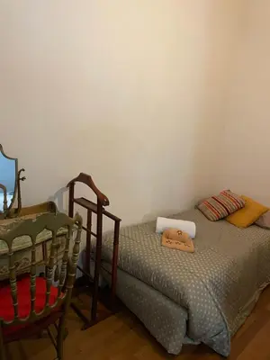 Letto o letti in una camera di BeB da Mena