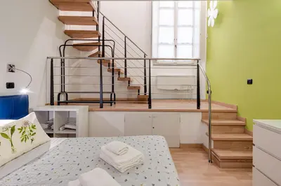 Letto o letti in una camera di Casa Vit - Sweet Dreams in Florence