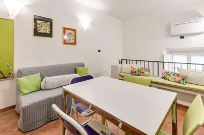 Area soggiorno di Casa Vit - Sweet Dreams in Florence