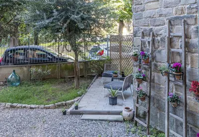 Giardino di La tartaruga con la vela