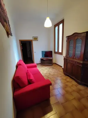 Area soggiorno di Apartment in Florence's nightlife