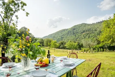 Paesaggio naturale nelle vicinanze della casa vacanze