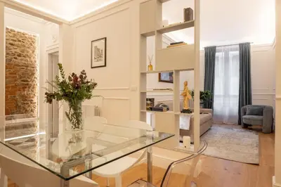 Area soggiorno di Atipico Apartment - Florence Old Town Stay
