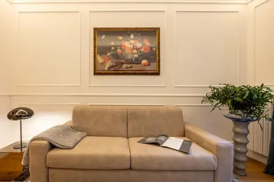 Area soggiorno di Atipico Apartment - Florence Old Town Stay