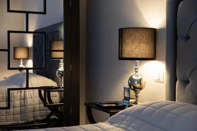 Letto o letti in una camera di Black & Wild - Eleganza e relax vicino Firenze
