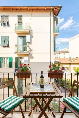 Balcone o terrazza di Casa di Alice vicino al centro città