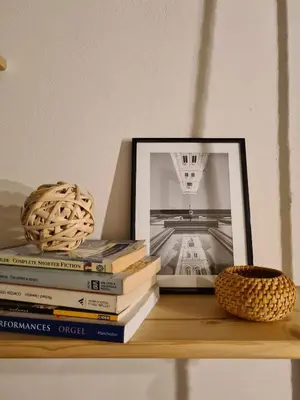 Biblioteca nell'appartamento