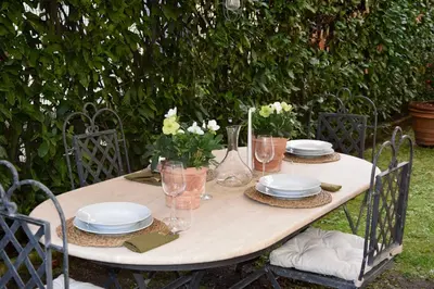 Giardino di La corte di Rolando - Delizioso appartamento a Fiesole