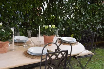 Giardino di La corte di Rolando - Delizioso appartamento a Fiesole