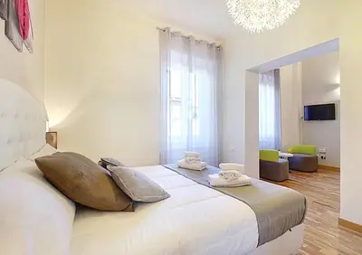 Letto o letti in una camera di La Marmora Elegant