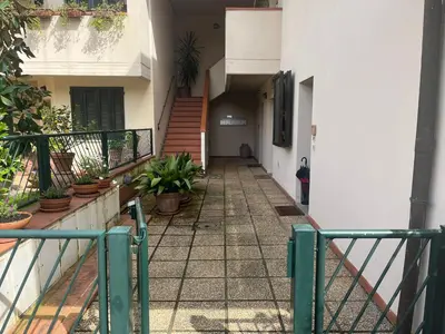 Balcone o terrazza di Green Garden Apartment near Florence