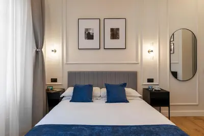 Letto o letti in una camera di Fiume Boutique Guest house