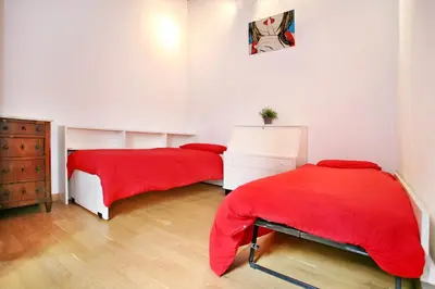 Letto o letti in una camera di Charming and Cozy House in Florence
