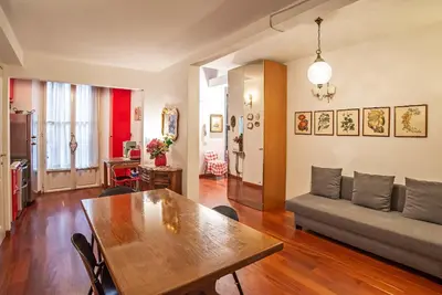 Area soggiorno di Rondinelli Mdr Apartments Collection