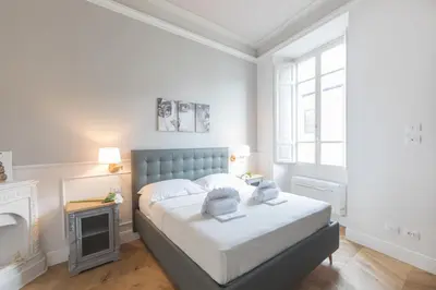 Letto o letti in una camera di Next stop, Florence