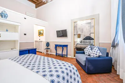 Letto o letti in una camera di Dimora del Cardinale - Authentic Historic Residence