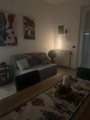 Area soggiorno di Casa Burde