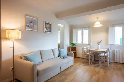 Area soggiorno di Maffia Simple Apartment