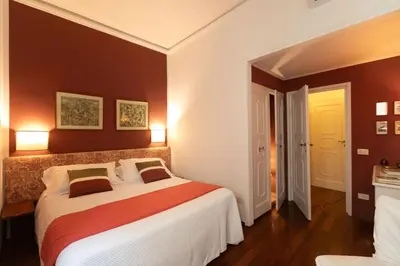 Letto o letti in una camera di Santa Croce