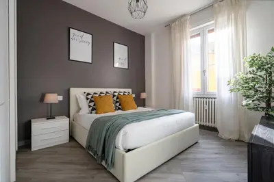 Letto o letti in una camera di Mannelli Apartment