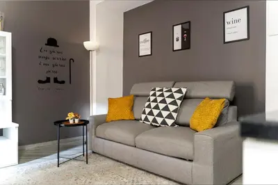 Area soggiorno di Mannelli Apartment
