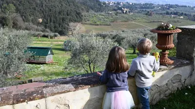 Paesaggio naturale nelle vicinanze dell'agriturismo