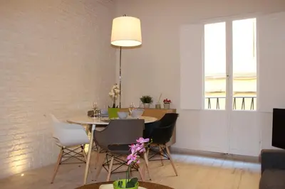 Area soggiorno di Art Apartment Moro