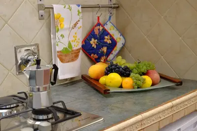 Cucina o angolo cottura di Il Loft di Cinzia&Andrea Family home in HeartOfArt