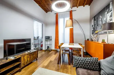 TV o dispositivi per l'intrattenimento presso YD San Niccolo riverside apartment