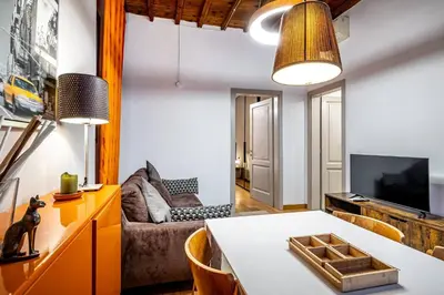 TV o dispositivi per l'intrattenimento presso YD San Niccolo riverside apartment