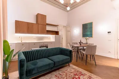 Area soggiorno di Santa Maria Novella Elite Suite