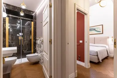 Letto o letti in una camera di Santa Maria Novella Elite Suite