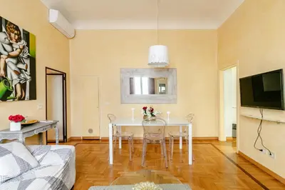 TV o dispositivi per l'intrattenimento presso Art Apartment Oltrarno