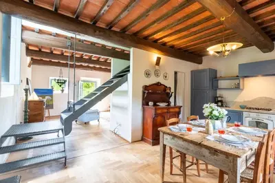 Area soggiorno di Cavato Il Capriolo - Fabulous Homes Design