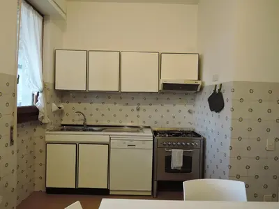 Cucina o angolo cottura di spacious and very bright apartment with view