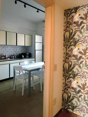 Cucina o angolo cottura di spacious and very bright apartment with view
