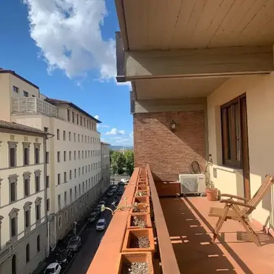 spacious and very bright apartment with view
