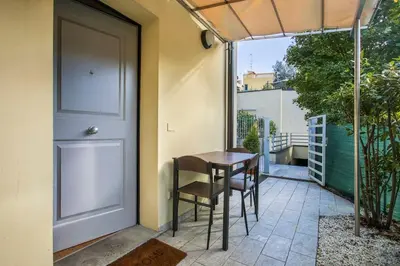 Balcone o terrazza di Close to the historic center with free parking